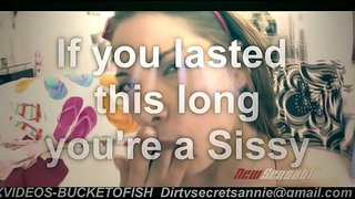 Sissy Cum niellä Koulutus Osa 1 - BOF