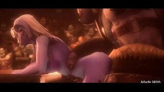 Orco scopa ragazza DIFFICILE