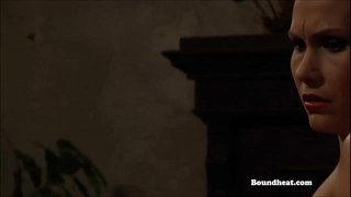 Nahoře bez milenky střídat šlehání a výcvik otroků