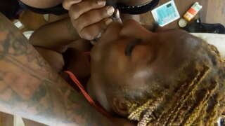 Deepthroat sordidus caput a ebbene bbw