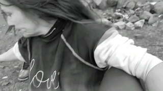 זין שחור בהצטיינות זונה: אשטון אוהב זוללת BBC בהצטיינות פעמיים בציבור